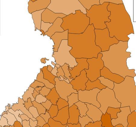 Vaala Utajärvi Pudasjärvi Pyhäjärvi 100 96 98 106 114 120 98 103 103 108 109 112 113 115 115 115