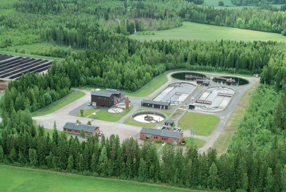Kaltevan puhdistamo käsittelee 40 000 hyvinkääläisten jätevedet.