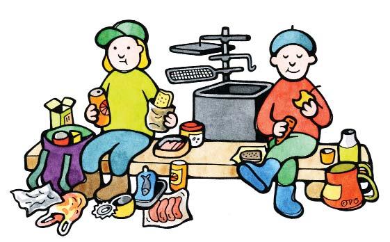 Kompostoi biojäte Repoveden alueen kaikki käymälät toimivat samalla kompostoreina.
