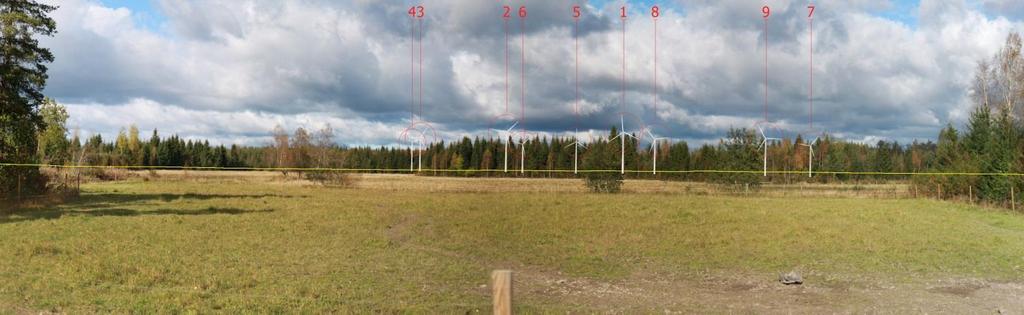 Kuva 56. Valokuvasovite kuvauspaikka 4. Näkymä Mehtäperän Takanevatieltä.