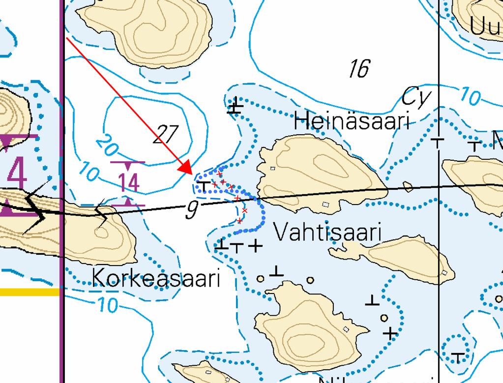 Vuoksen vesistö/vuoksens vattendrag/vuoksi watercourse *190 /2017 (2017-06-08) Suomi. Vuoksen vesistö. Savonlinna. Matarinsalmi. Heinäsaari. Syvyystiedot Finland. Vuoksens vattendrag. Nyslott.