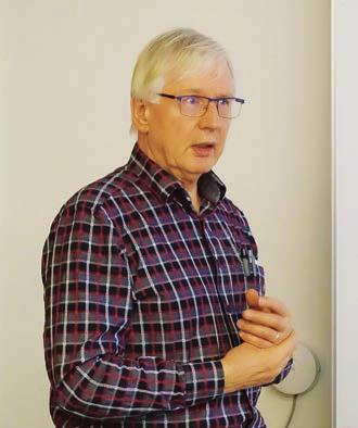 toi yllättäen paikalle 9 jäsentämme + kaksi Iisakkalan tuttavaa, jotka olivat tulleet kuulemaan esitelmää. Alkupuheissa mm. puheenjohtaja Kai Varsio toi terveisiä Liiton hallituksen kokouksesta.