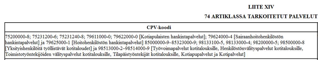 Vammaisten henkilöiden palvelut ja hankintalaki Jos hankintayksikkö päättää tehdä julkisena hankintana ei voida sulkea hankintalain ulkopuolelle Hankintalaki perustuu EU:n hankintadirektiiviin