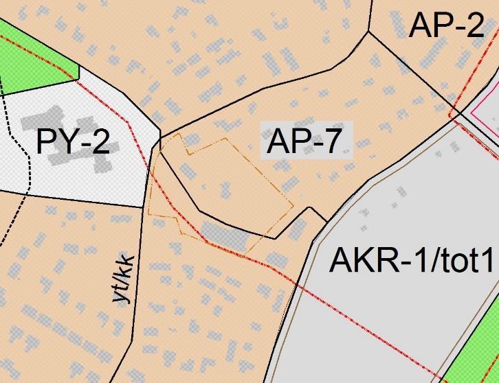 Suunnittelualueella on voimassa Klaukkalan Syrjälän alueen asemakaava (-0).