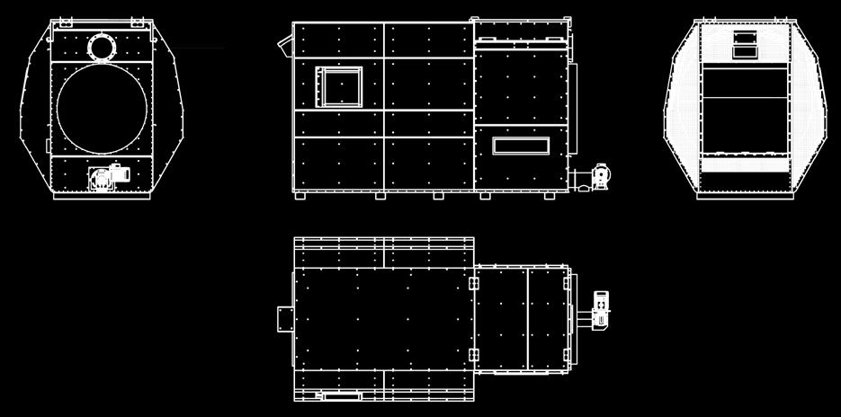 BIOUUNIT: ETU-UUNI / BIO HEATERS: PRE-HEATER Ø 400 Ø 200 1994 1767 742 715 880 1845 390