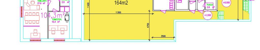 tehokkuusluku e = 0,50 sallittu ra- m² 3510 m² kerrosluku III / IV alueen käyttötarkoitus (tarkentuu