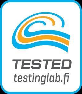 Tested-tunnus Testattu issa on merkki laadusta!