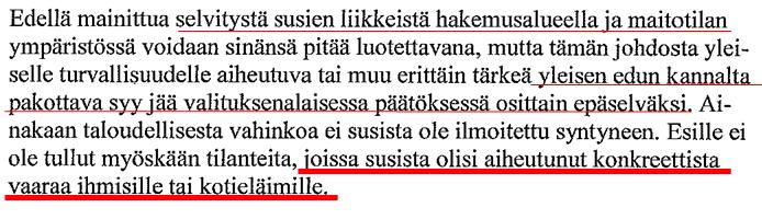 yölliset pihahavainnot eivät sinällään ole
