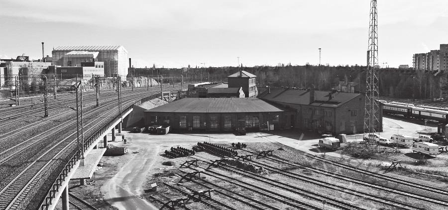 veturitallikokonaisuus Suomessa. Rakennukset ovat Museoviraston suojelukohde.