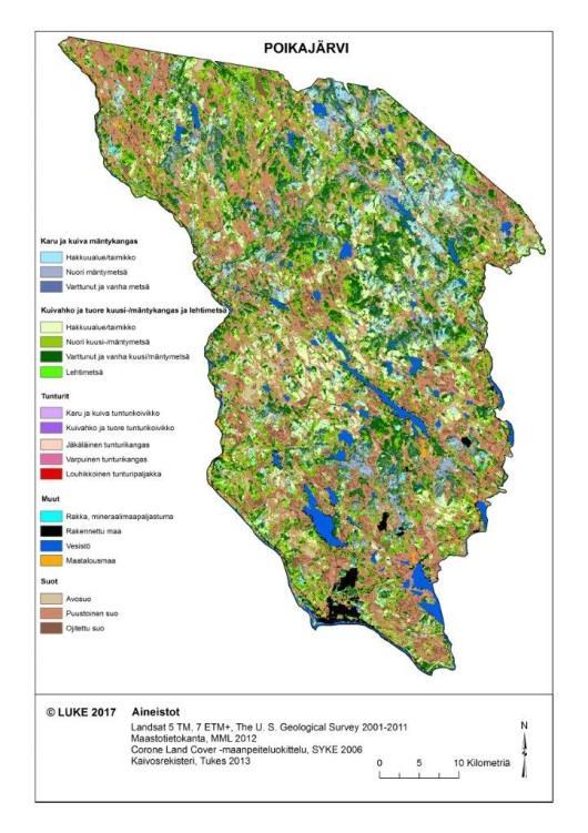 satelliittikuvilta valmistuu