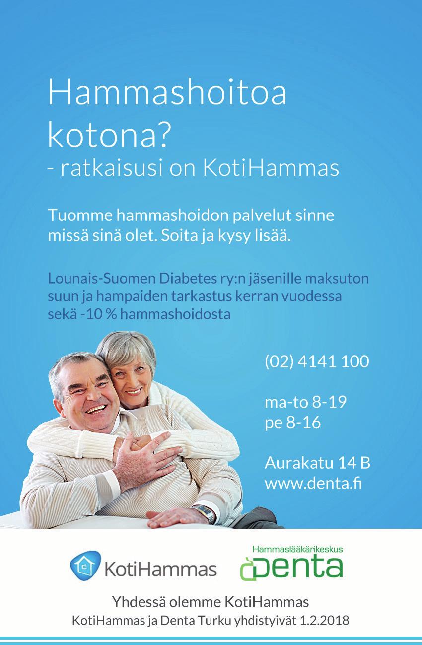 Lounais-Suomen Diabetes ry:n jäsenille alennuksia *FysioHetki antaa 10 % alennuksen fysioterapiasta (ei lantionpohjan fysioterapia), fysikaaliset hoidot, hieronta, kuntosaliohjlema ja -ohjaus,