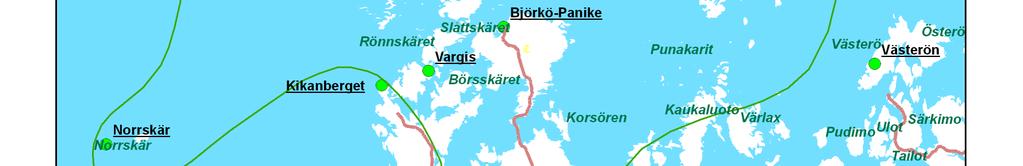 2 Kuva 1. Maailmanperintöalue ja tutkimuskohteena olleet luontopolut.