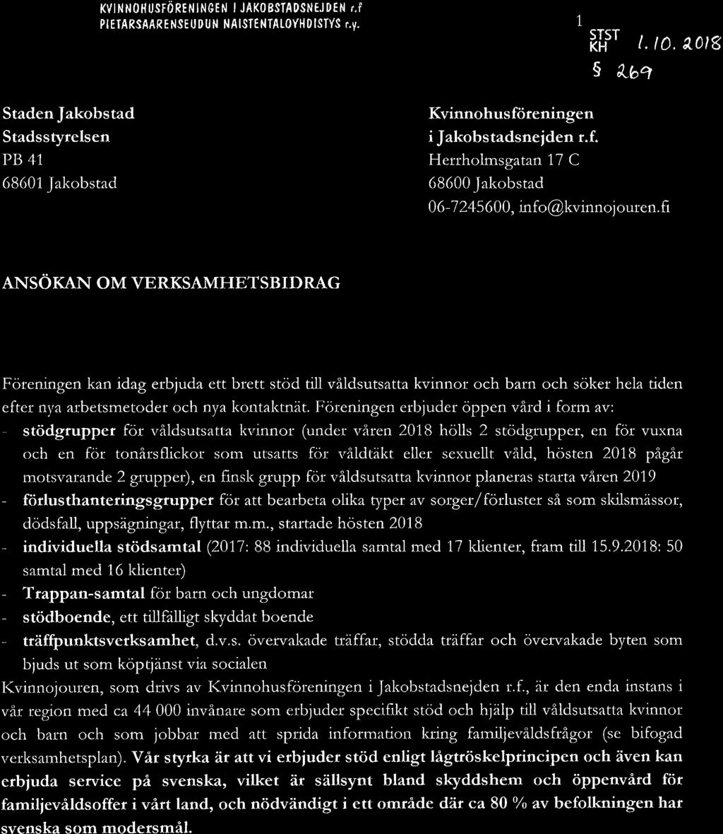 269, KH 2018-10-01 16:00 / :s