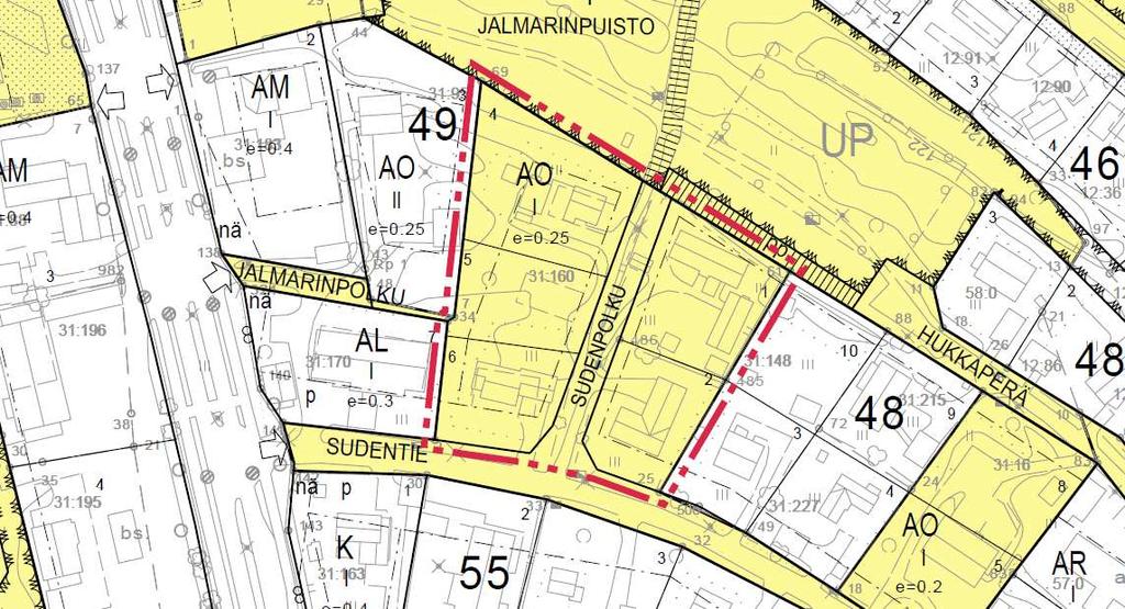 3.1.3 Rakennettu ympäristö Asemakaavan muutosalueen ympäristö on rakennettua Ivalon asemakaava-aluetta, jossa alueen kunnallistekniikka on rakennettu.