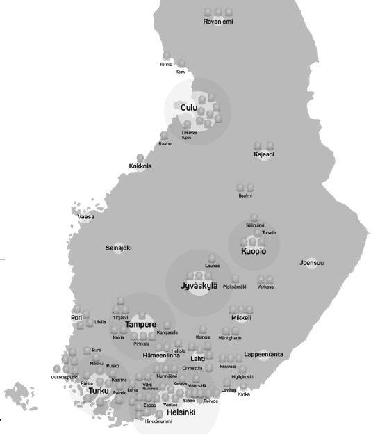 Suomen Hoivatilojen kiinteistöportfolio Portfolion asiakasjakauma 31.12.