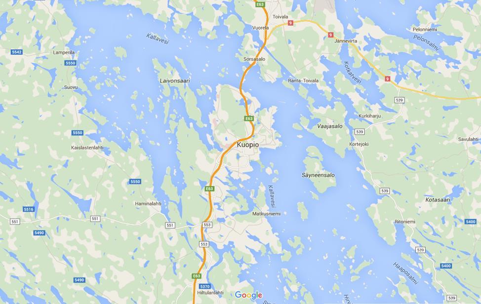 Kallavesi Kuuluu Vuoksen vesistöön Suomen 10.