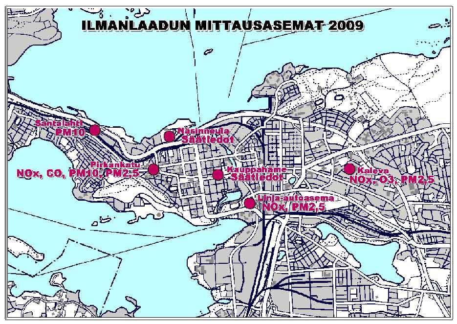 54 KUVALIITE 1 MITTAUSASEMAT 2009