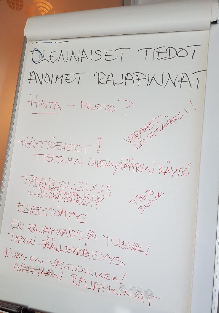 Keskusteluissa esiin nousseita asioita Tietojen hyödyntämiseen liittyen» Voidaanko tietojen väärinkäyttö markkinointikäyttöön estää NAPin yleisillä käyttöehdoilla?