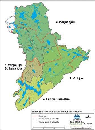 Vuonna 2011 valmistuu Hiidenveden lähivaluma-alueen yleissuunnitelma.