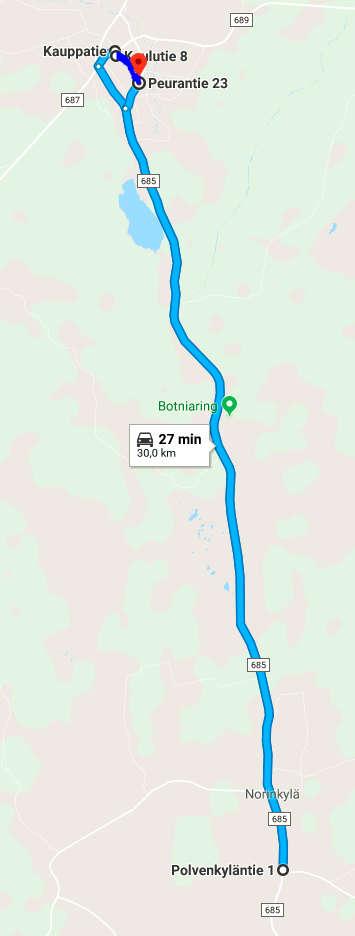 1.8.2018 Sivu 16 / 20 30km