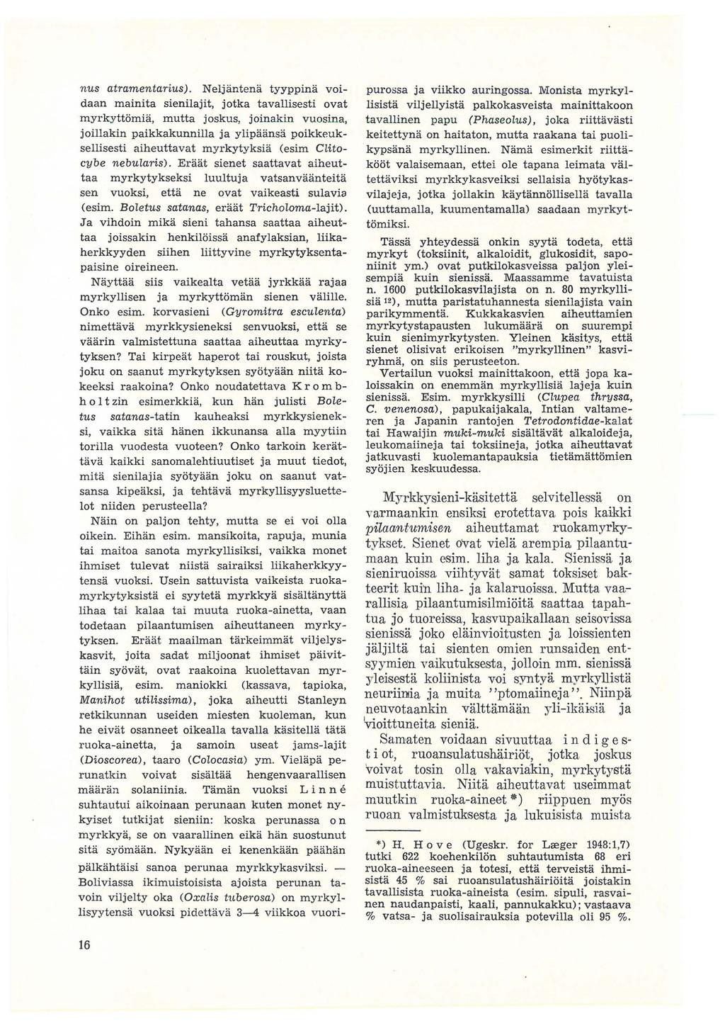 nus atramentarius).