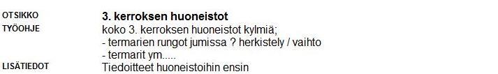 Esimerkkejä