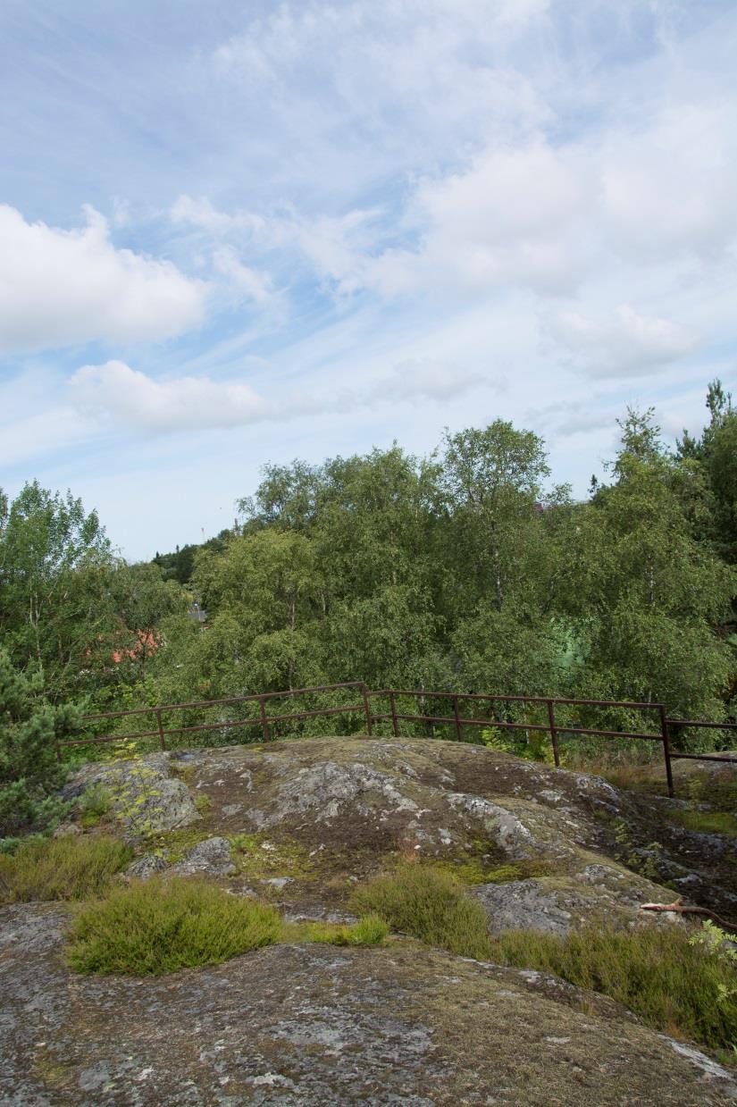 Kallionlaki.. Rakennettu ympäristö Asemakaavamuutosalue on rakentamatonta.