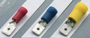 sopii yhtenäistettyihin johtoihin Tuotenro CSS plug PU PrU 370422 0,5 1,0 6,3 x 0,8 100 100 370424 1,5 2,5 6,3 x 0,8 100 100 370426 4,0 6,0 6,3 x 0,8 100 100 Tuotenro CSS PU PrU 370350 0,5 1,0 100