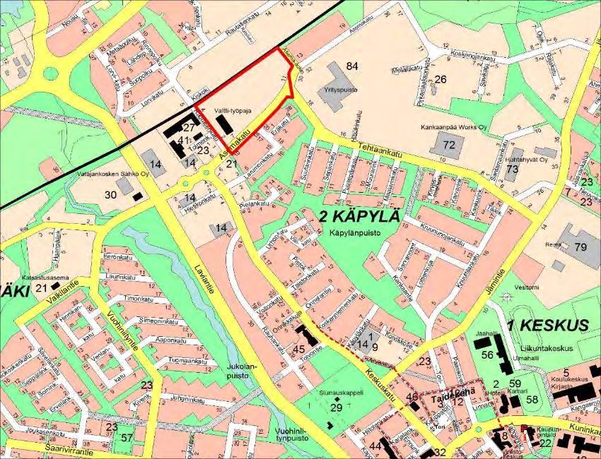 OSALLISTUMIS- JA ARVIOINTISUUNNITELMA (MRL 63 ) Ak 5195 KANKAANPÄÄN KAUPUNKI 29.5.2018 ASEMAKAAVA JA ASEMAKAAVAN MUUTOS Kankaanpään kaupungin 2.