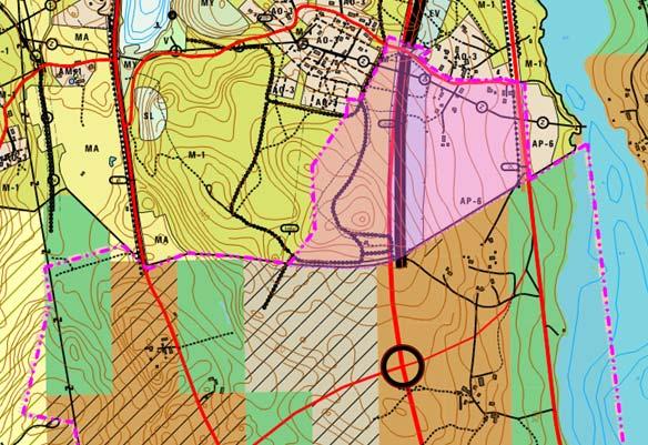 7 3.3 Voimassa oleva oikeusvaikutteinen Puuppola-Lintukankaan osayleiskaava Ote ajantasaisesta yleiskaavasta (yläosassa pohjoisessa Puuppola-Lintukankaan OYK ja alaosassa etelässä Jyväskylän
