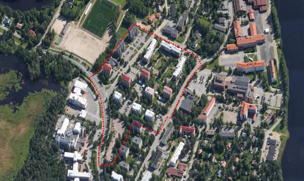 3.1.2 Luonnonympäristö ja pinnanmuodot Maisemakuva Suunnittelualueen ympäristö on maisemakuvaltaan suurimmaksi osaksi rakennettua kerrostaloaluetta.