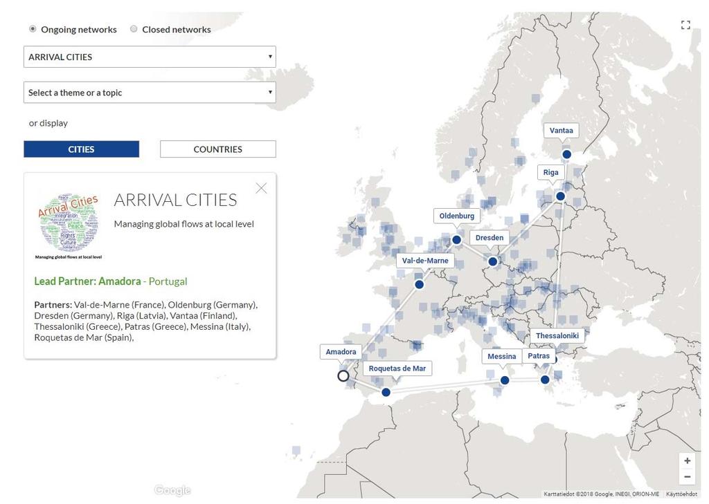 Arrival Cities