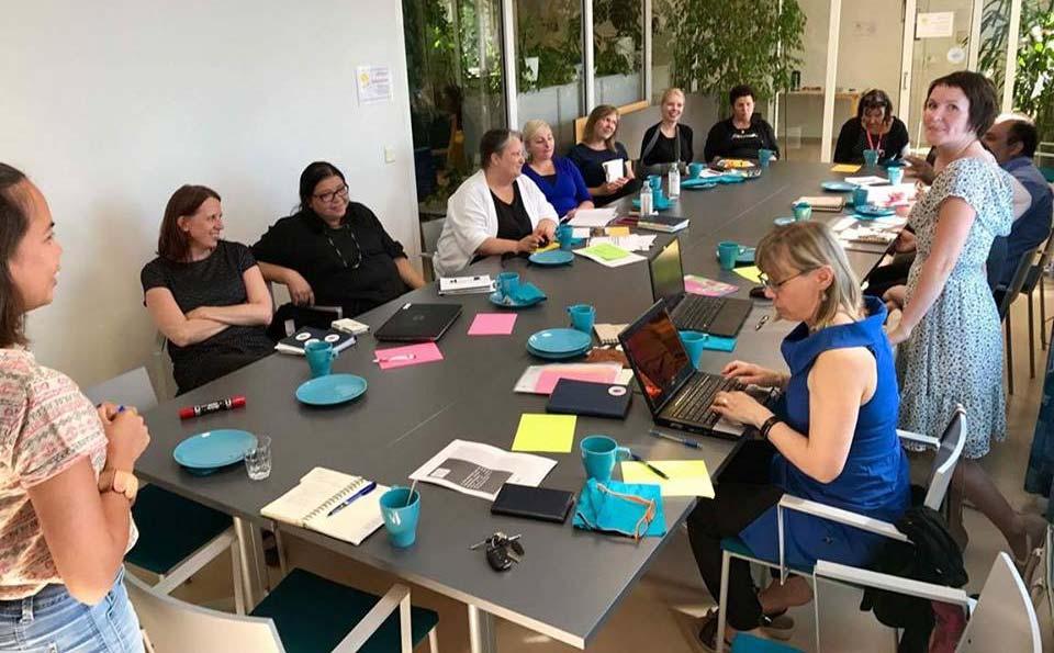 Vantaan Arrival Cities verkosto URBACT Local Group (ULG) Vantaan kaupungin edustajat Vantaan Järjestörinki Hakunilan kansainvälinen yhdistys R3 Maahanmuuttajanuorten