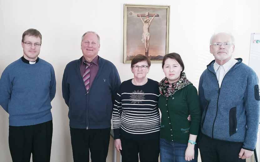 Nyt saimme kutsun tulla yhteistyöhön Keilan seurakunnan työntekijän auttamiseksi. Anna Mishina on kotoisin Marinmaalta, mutta hän on löytänyt paikkansa Virosta, Keilan seurakunnan työyhteisöstä.