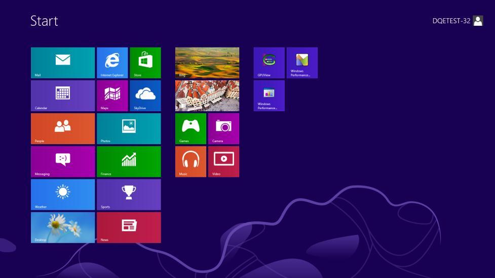 Windows 8 Windows 8: Napsauta oikealla painikkeella ja valitse Kaikki sovellukset näytön