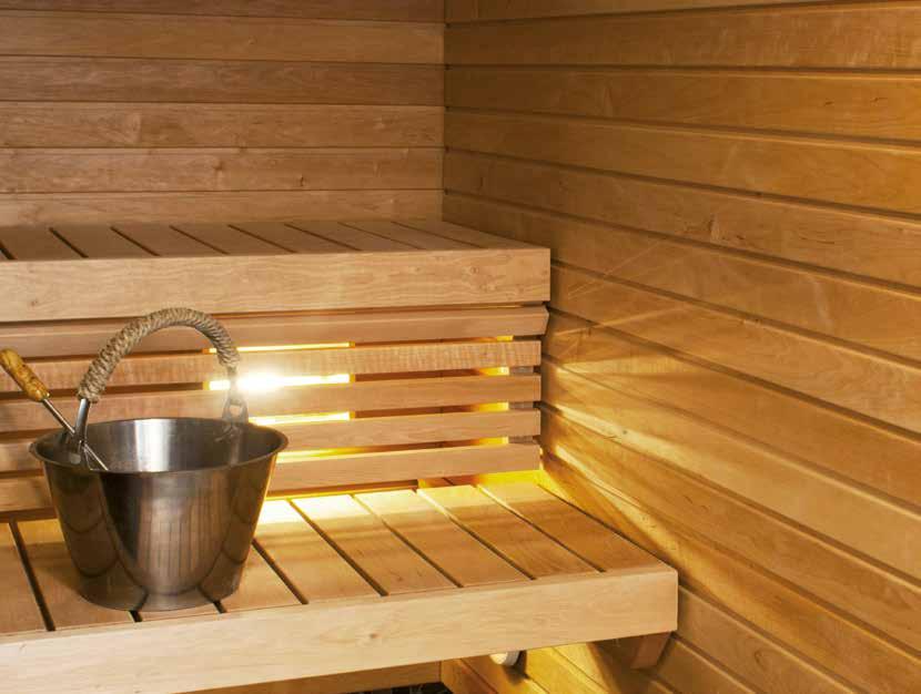 Skanska Design Varusteet Kylpyhuone, wc ja sauna Saunan panelointi