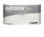 KATRIN T 21270 KATRIN PLUS TOILET 280 leveys 11,5 cm, 39 m/rll, 40 rll/sk 20500 KATRIN PLUS TOILET