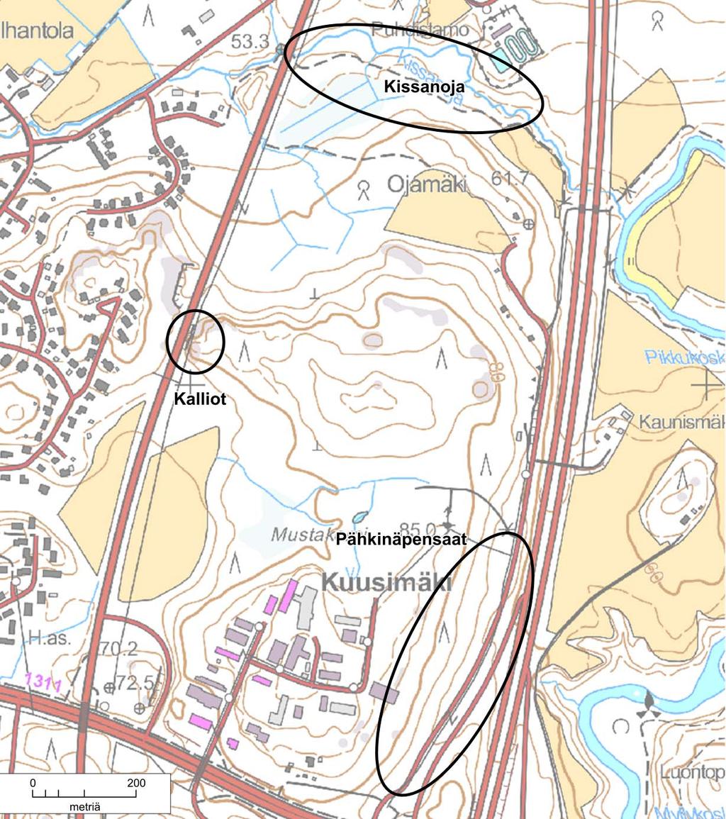1 JOHDANTO Keski Uudenmaan ympäristökeskus on antanut 22.5.2015 lausunnon Nurmijärven kirkonkylän itäpuolella sijaitsevasta Ilvesvuori pohjoinen alueen asemakaavaluonnoksesta.