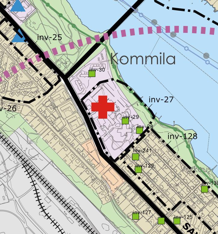 YLEISKV Varkauden kaupungin keskusta-alueen strategisessa yleiskaavassa (kaupunginvaltuusto 27.3.2017) suunnittelualue on julkisten palvelujen ja hallinnon aluetta.