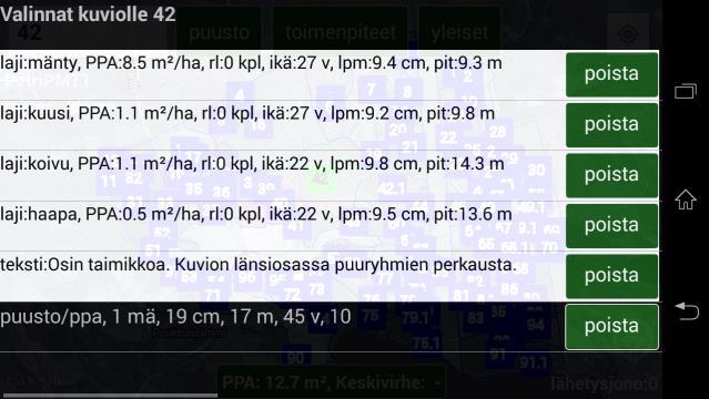 Liikkuminen näiden kolmen eri näkymän välillä tapahtuu sormella ruutua vierittämällä. 9.