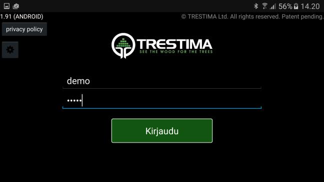 Tällaisissa tapauksissa mittauksen otos yhdestä kuvasta jää usein pieneksi. Trestima laskee kuvien perusteella automaattisesti myös ns. runkolukusarjan ja keskimääräiset läpimitat lajeittain.