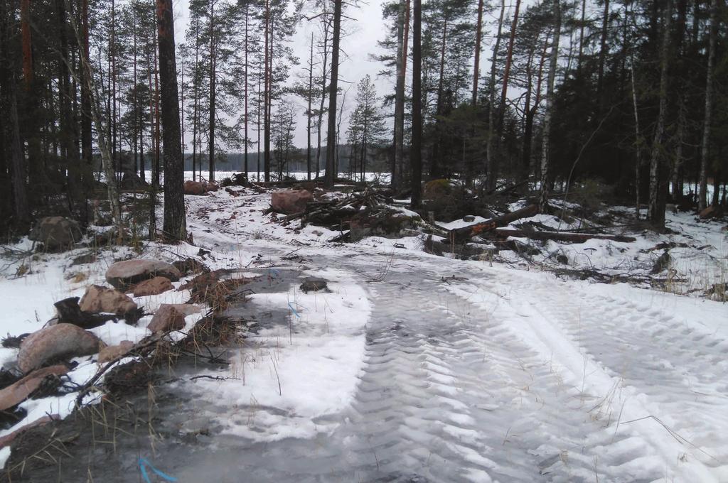 - 11 - Tulokset ja tulosten tarkastelu järven pohjoispäähän. Vaihtelujen seuraamiseksi perustettiin vuonna 2012 lisänäytepiste järven eteläpäähän.
