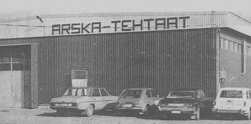ARSKA-KUIVURIT 60 VUOTTA Kasvavien yritysten taustalla on toimiva idea, vahvaa uskoa