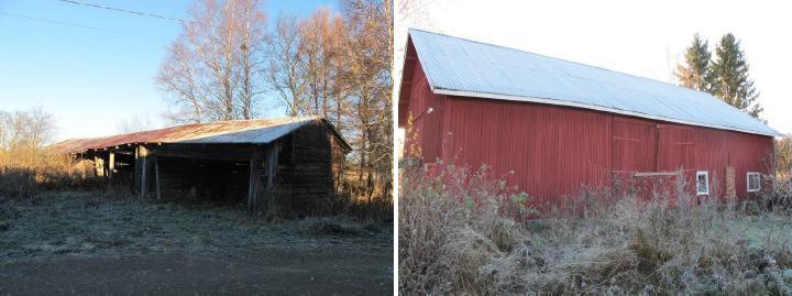 Pihapiiri on kasvillisuudeltaan, jäsentelyltään ja pinnoiltaan pääosin säilyttänyt perinteisen ilmeensä, se on yhä maatilamainen.