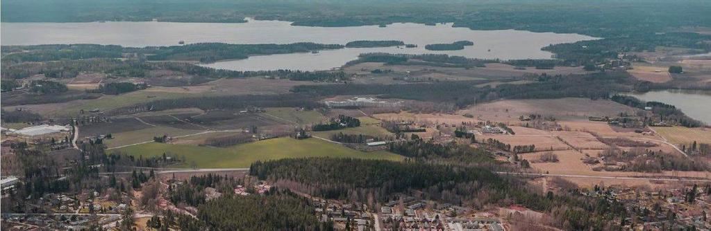 Kangasala - Herttualan osayleiskaava-alueen rakennetun ympäristön ja maiseman inventointi 2015 Suurin aluetta koskeva maisemallinen muutos on ollut valtatie 12:n rakentaminen 1970-luvun alussa.