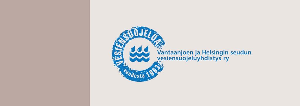Raportti 11/2018 Vantaanjoen yhteistarkkailu