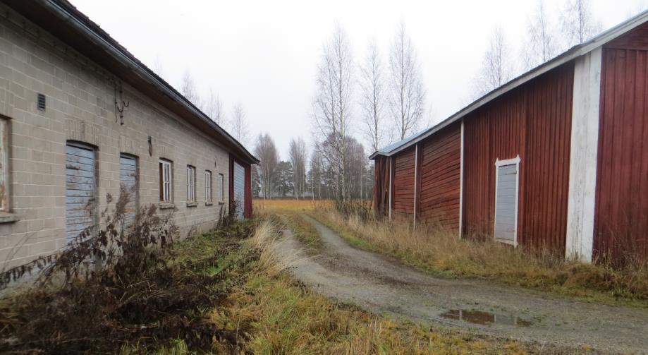 4.4 Paikallisesti merkittävät kohteet, arvokkaampi luokka pk-1 Aitan pihapuolen