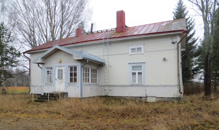 Karttaote v. 1969 arvokkaista pihapiireistä Eskola, Vähäsalo ja tila 1:142.