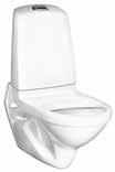 WC-ISTUIN, SEINÄASENNUS GUSTAVSBERG, LISÄÄ MALLEJA 1522 Nautic Hygienic Flush, Seinä-WC huuhtelusäiliöllä Seinään asennettava WC-istuin, jossa avoin huuhtelukaulus. Korotettu huuhtelupainike.