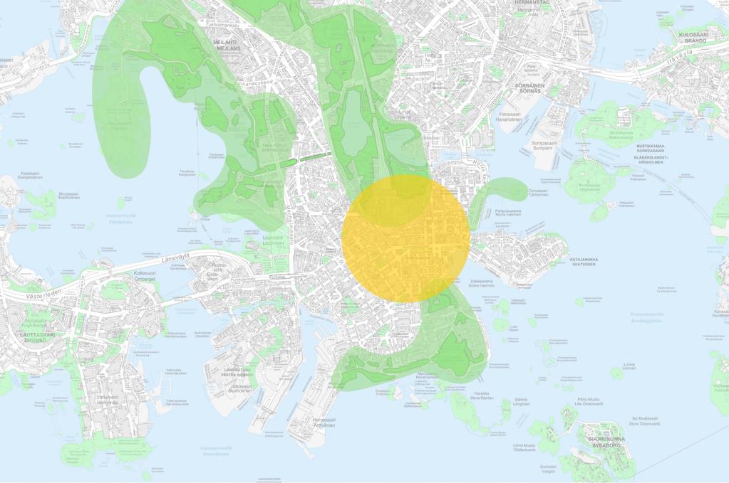 Kävelykeskustan kehittäminen Kävelykeskustaa kehitetään viihtyisämmäksi lisäämällä katuvihreää, katettua jalankulkua ja oleskelualueita sekä parantamalla yhteyksiä